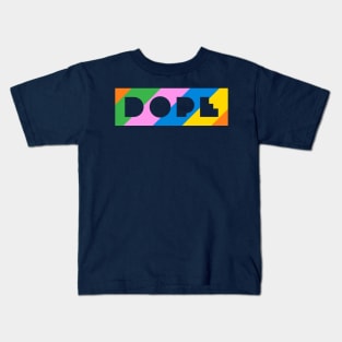 Dope Colorblock, v2 Kids T-Shirt